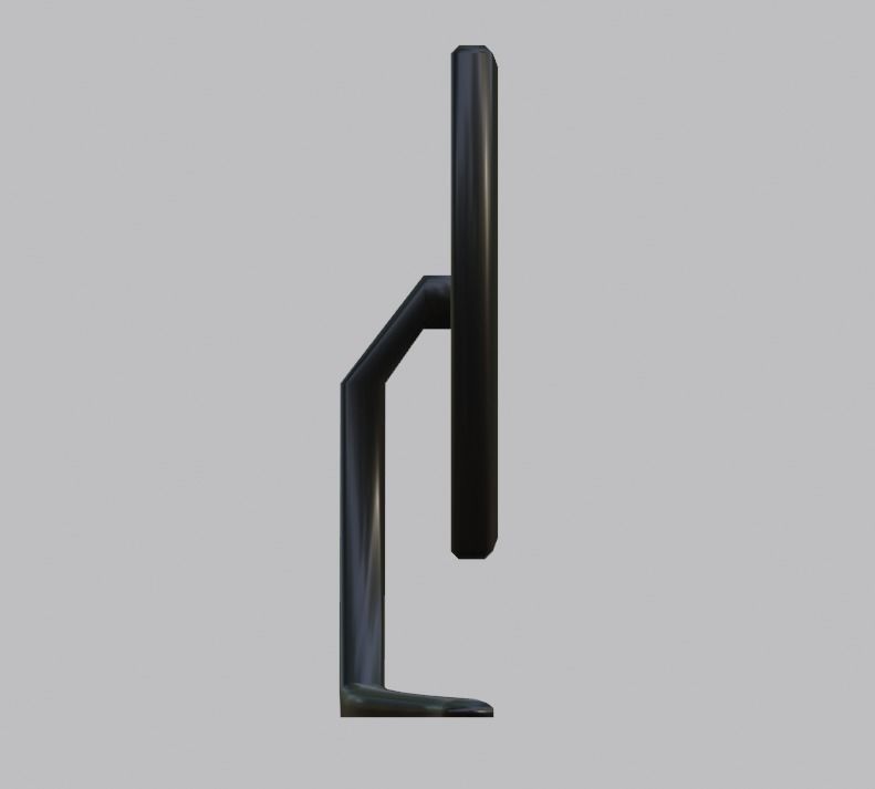 Realistic Desktop PC Low-poly 3D model_10