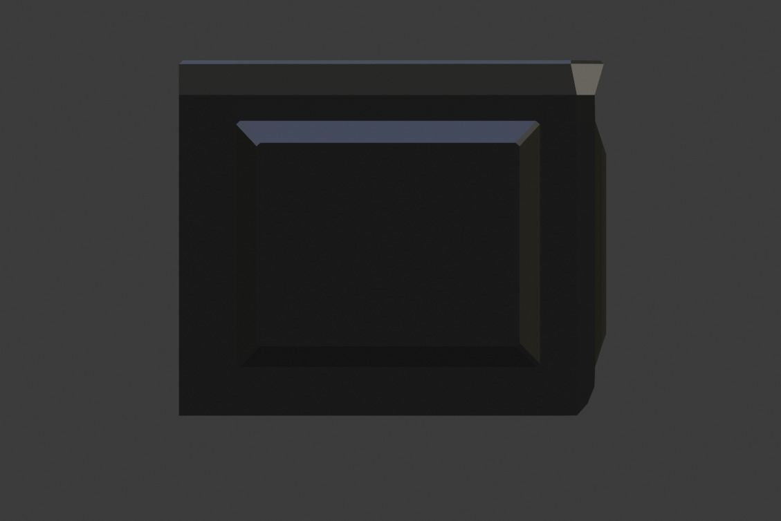 Realistic Desktop PC Low-poly 3D model_16