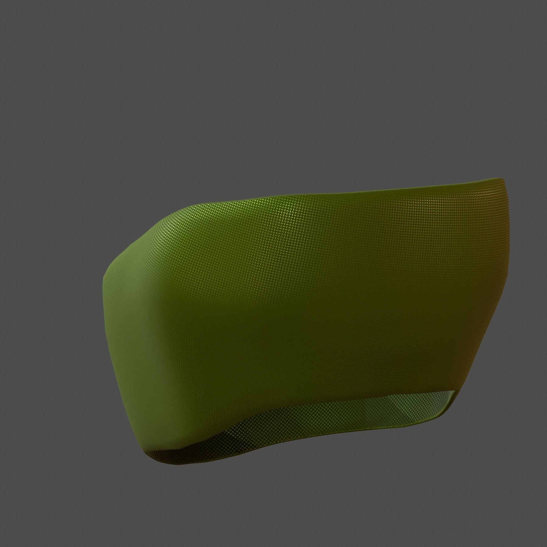 Gas mask helmet 3d model scifi Low-poly  Low-poly 3D model_6