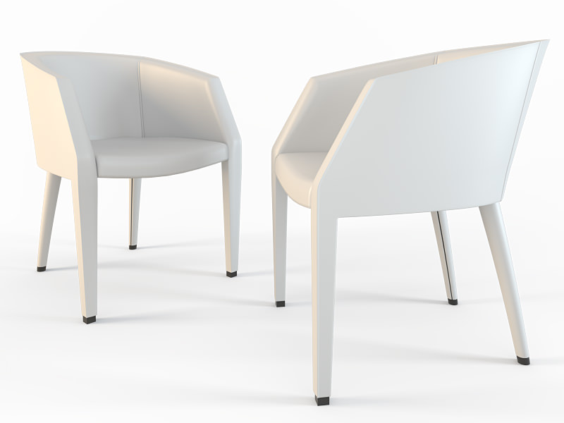 Chair Giorgetti Eos 3D model_3