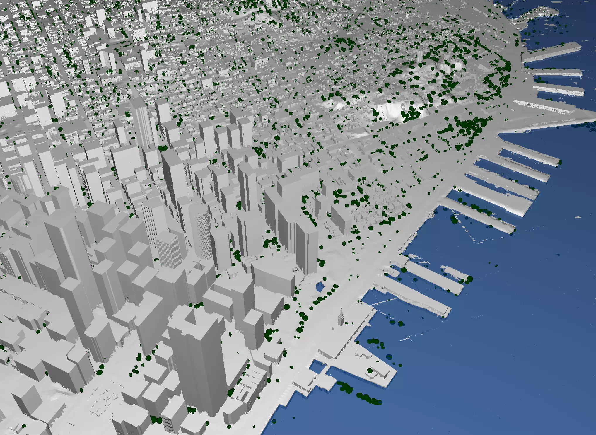 San Francisco 3D Model Low-poly 3D model_0