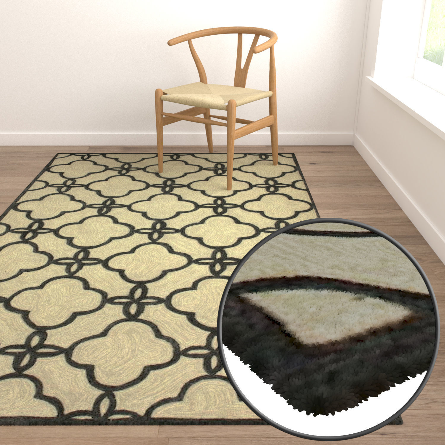 Rug Set 1720 3D model_7