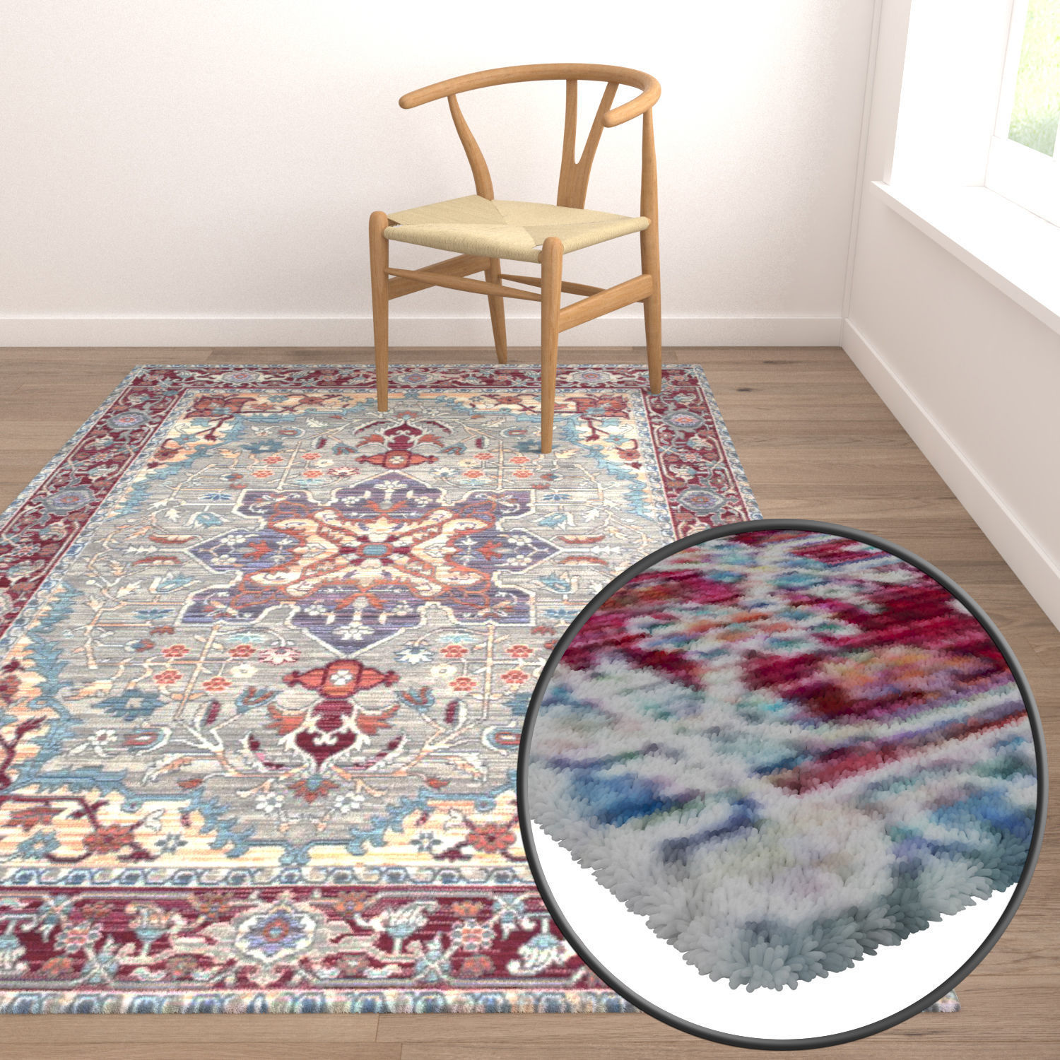 Rug Set 1723 3D model_5