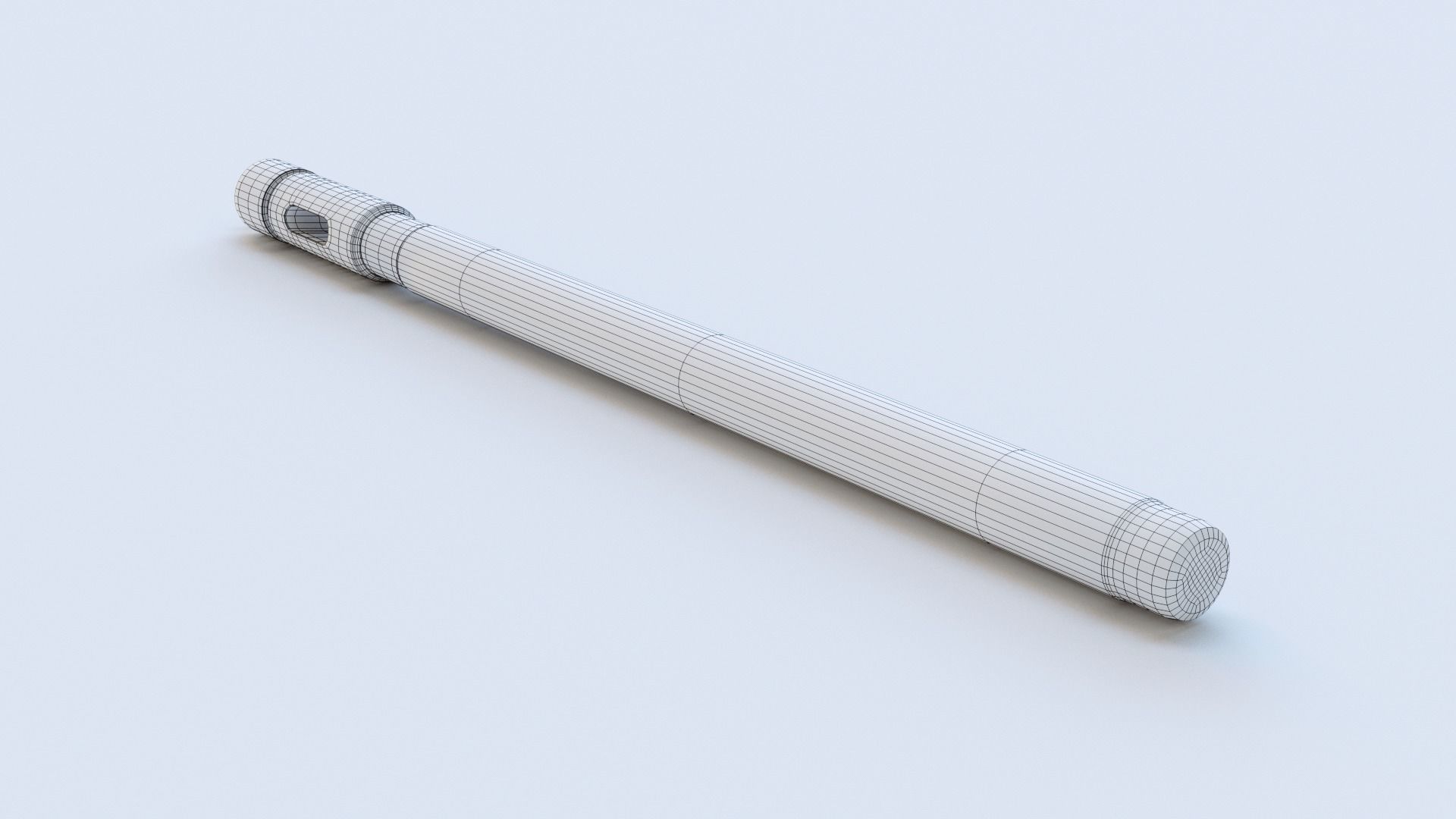 Manual Punch Handle for Hair Transplantation Low-poly 3D model_6