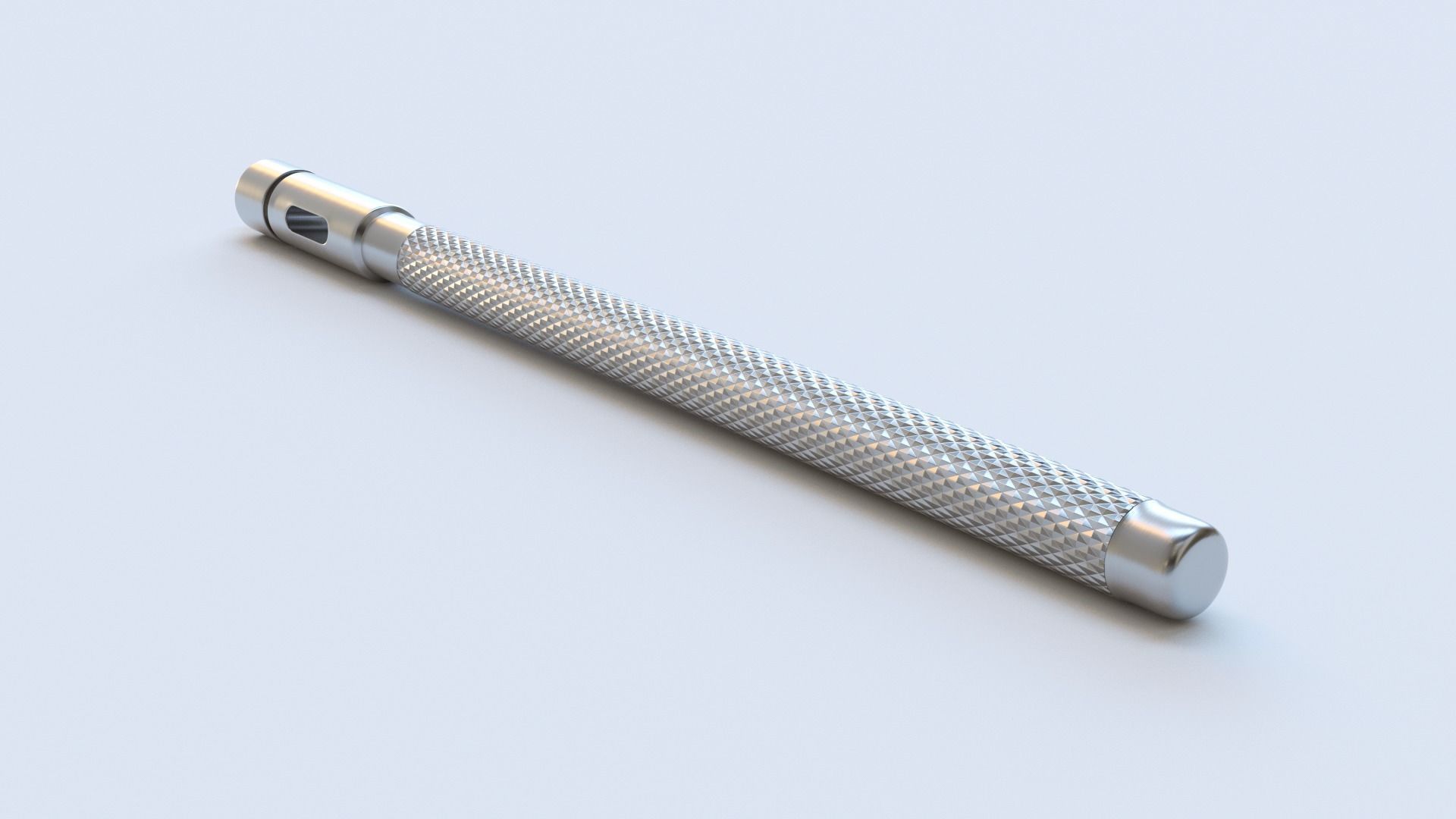 Manual Punch Handle for Hair Transplantation Low-poly 3D model_5