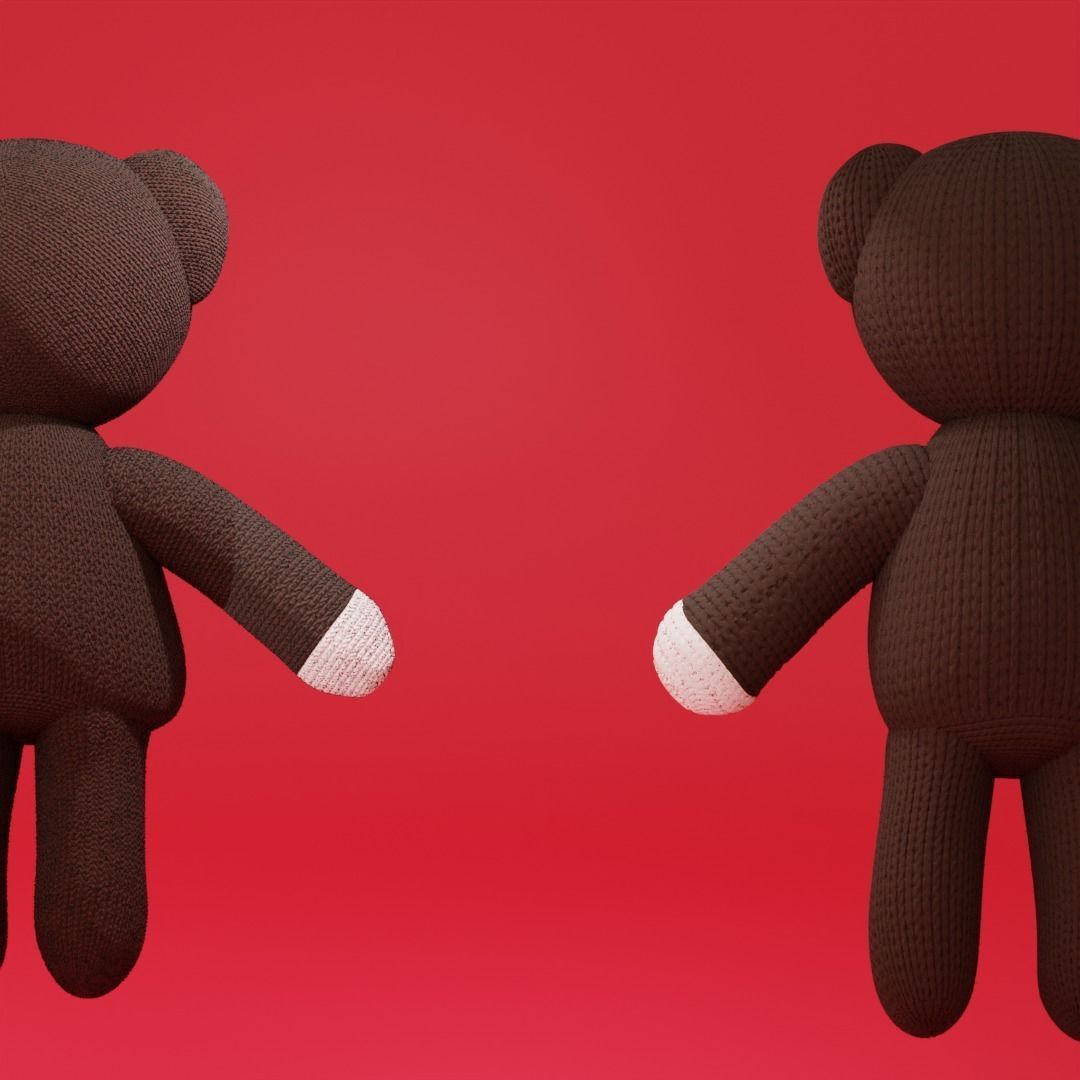 Teddy Buddies Free 3D model_3