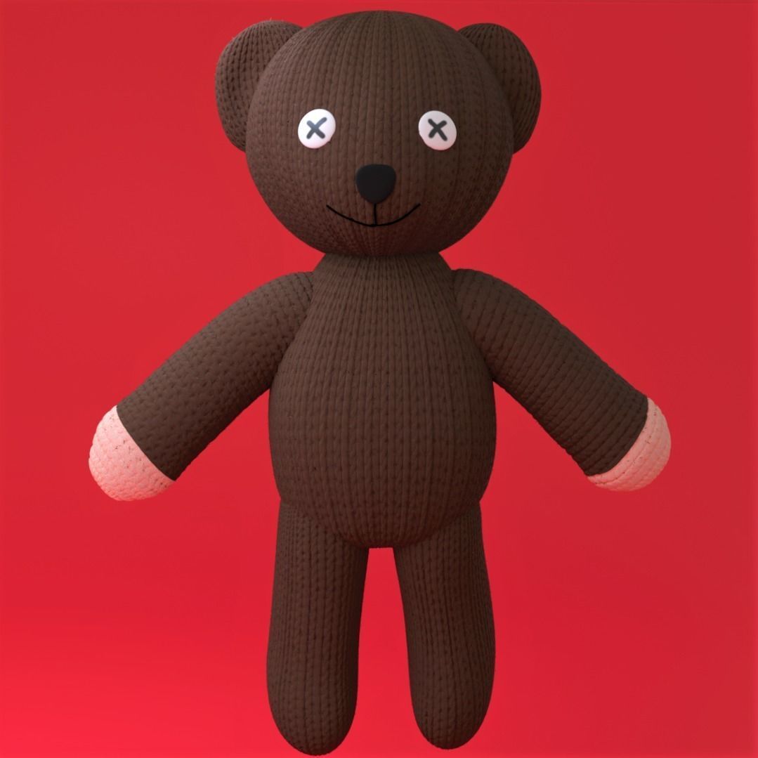 Teddy Buddies Free 3D model_7