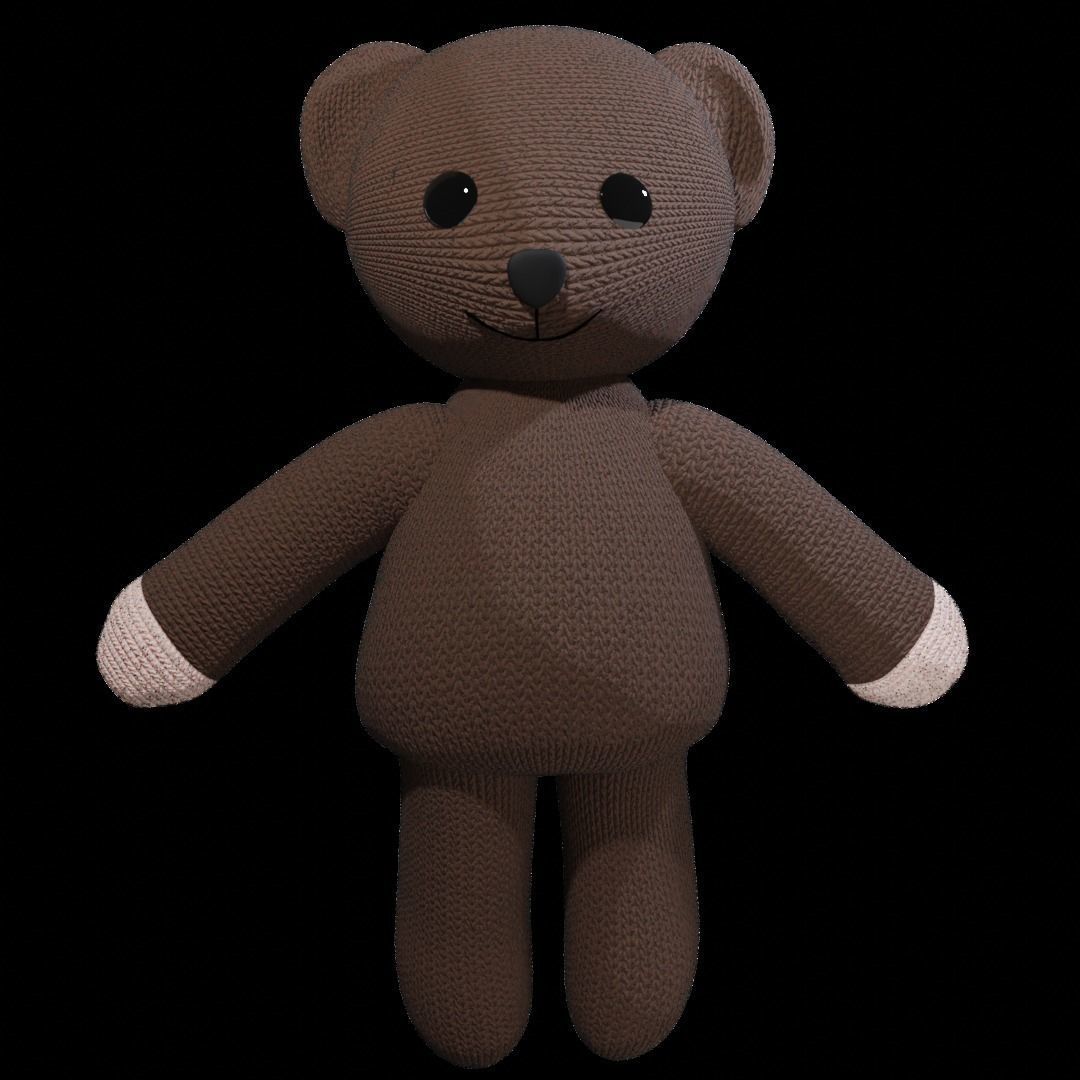 Teddy Buddies Free 3D model_6
