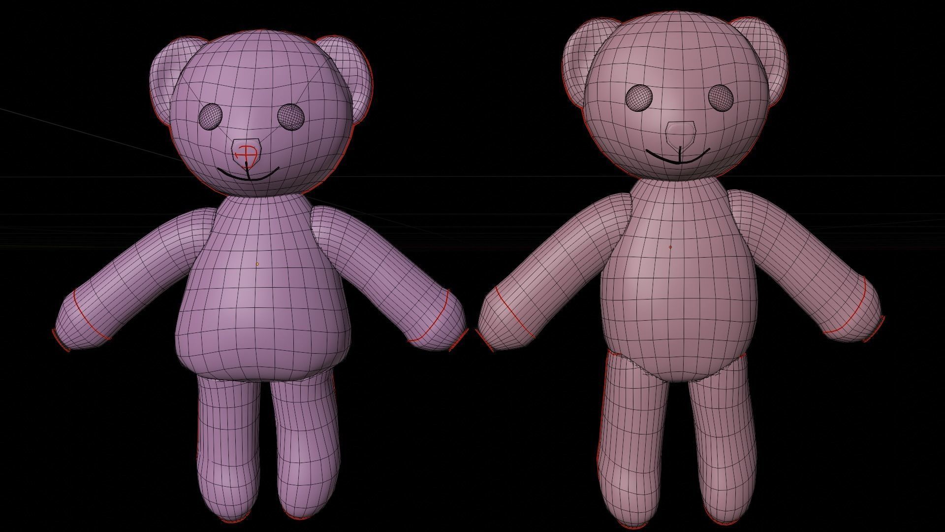 Teddy Buddies Free 3D model_1