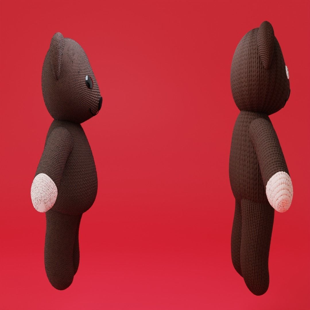 Teddy Buddies Free 3D model_4