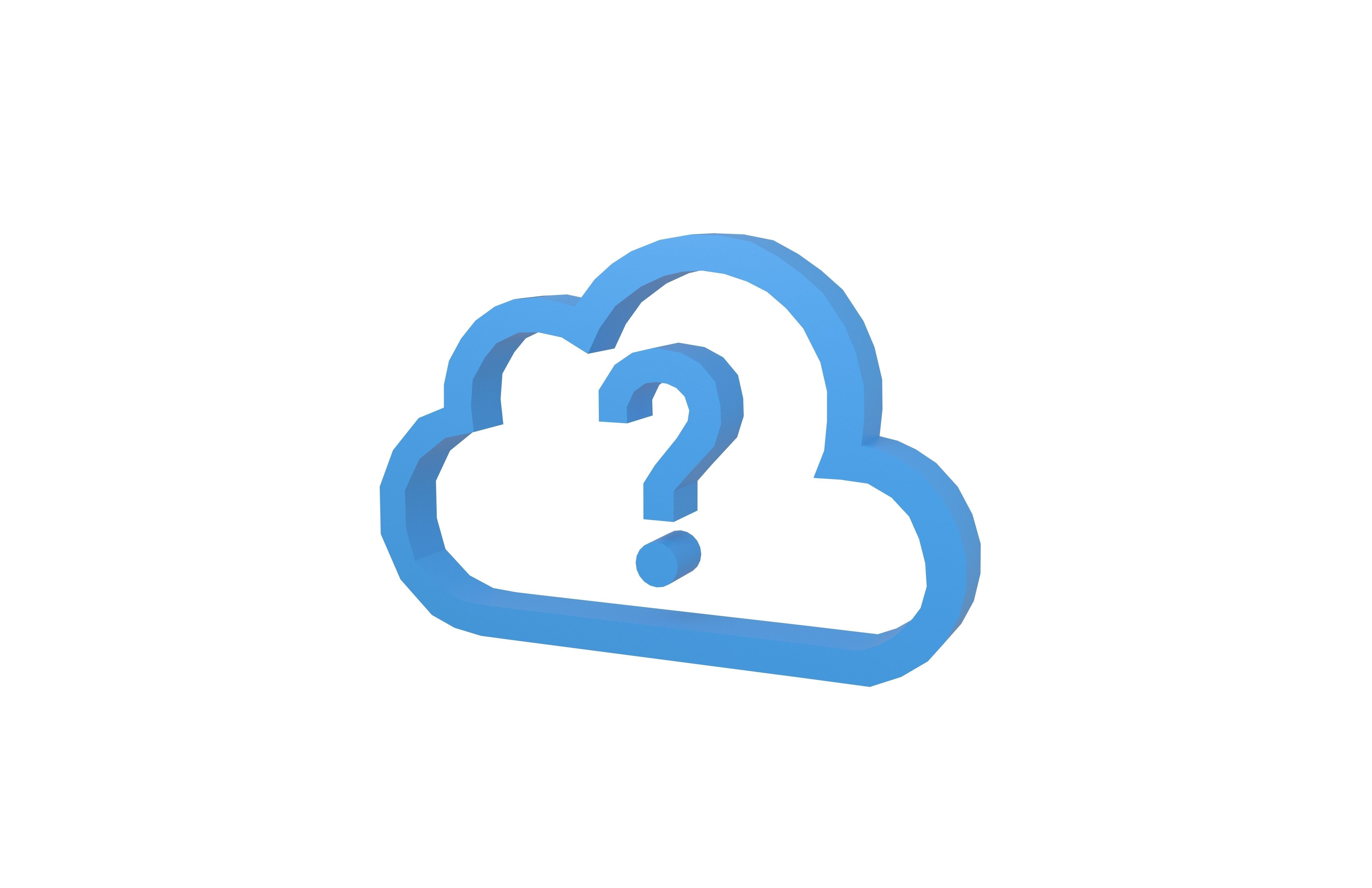 Weather Symbol v5 002 Low-poly 3D model_2