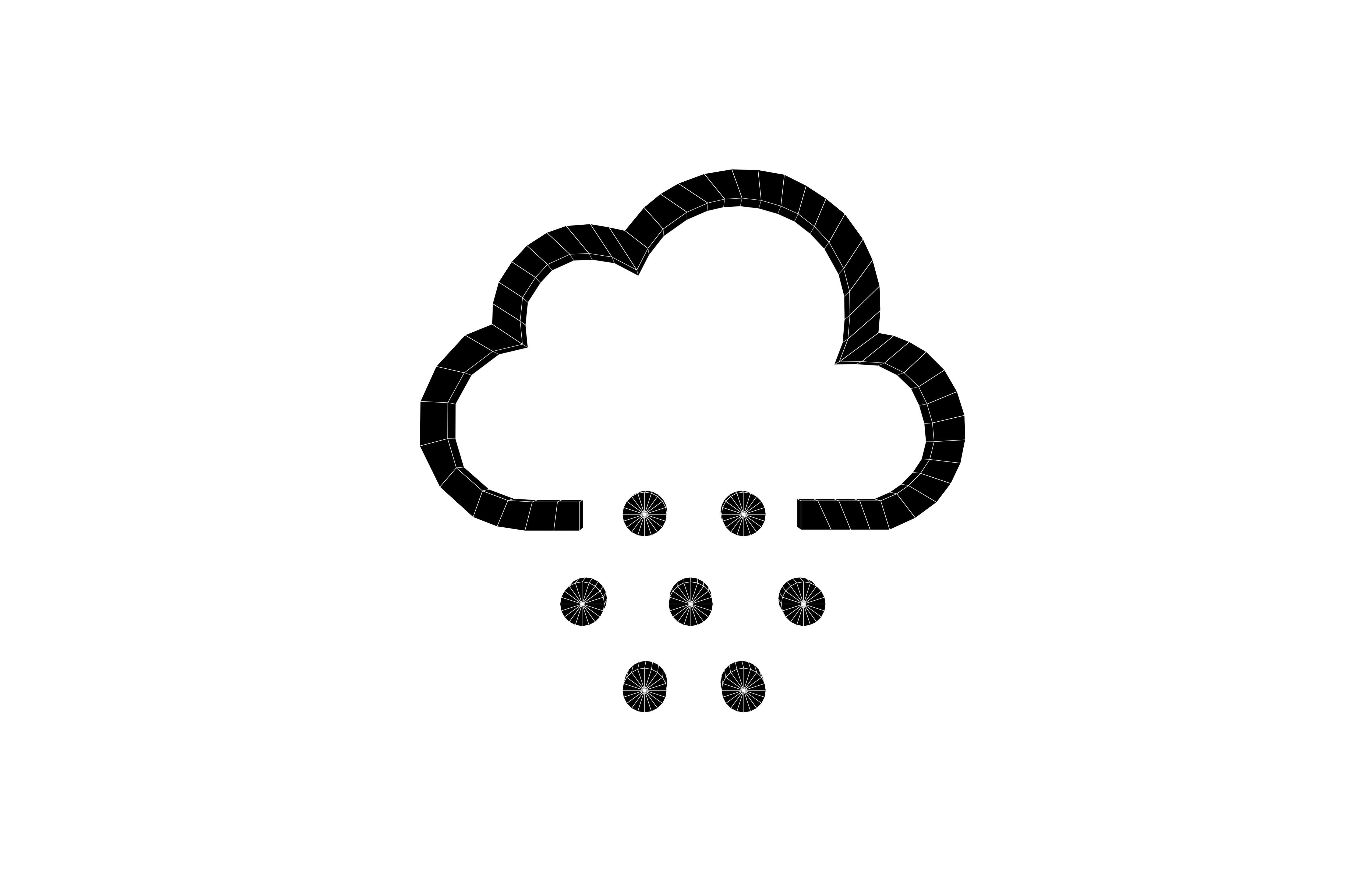 Weather Symbol v10 001 Low-poly 3D model_6