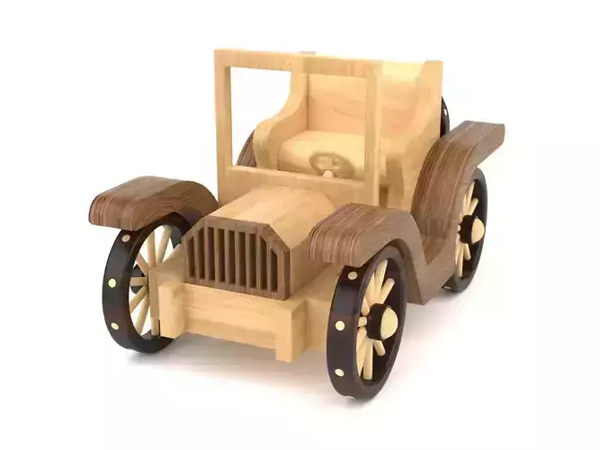 Wooden toy car 35