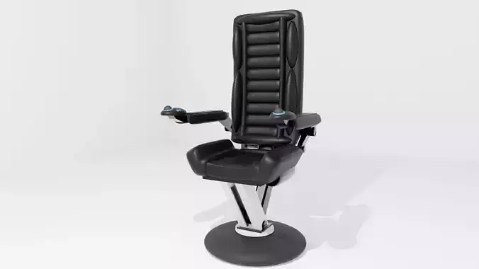 chair - model sci-fi 2 Free 3D model