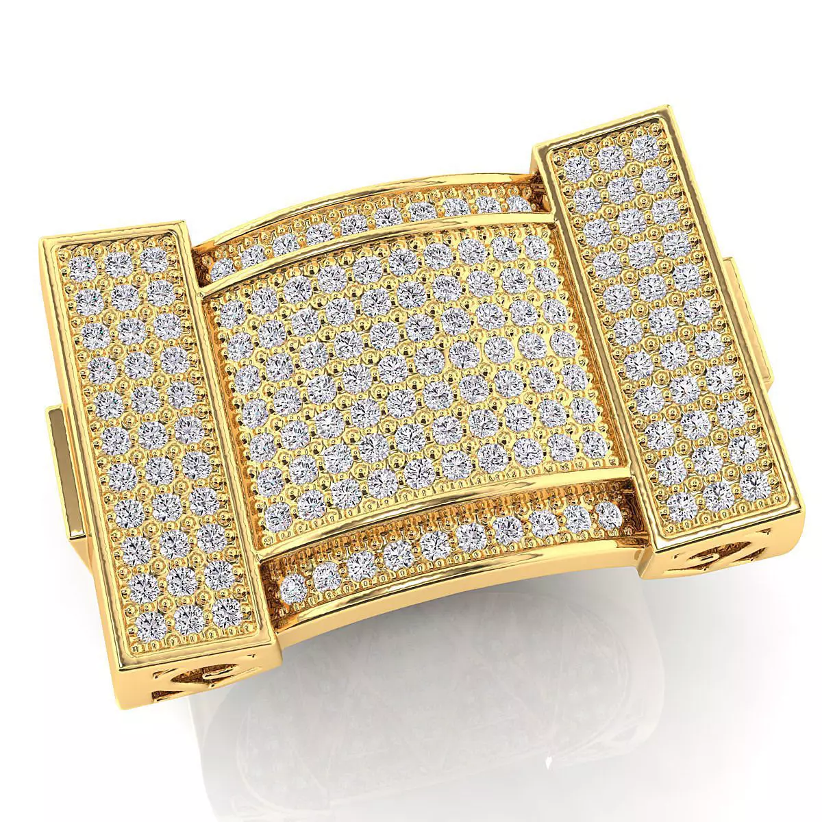 Custom Mens Ring 04 3D print model_0