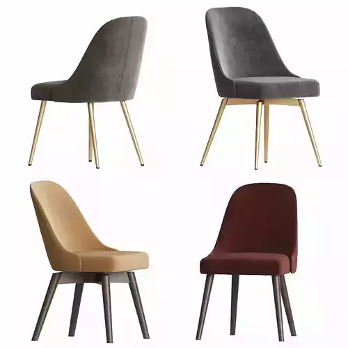 West Elm Mid Century Chair set