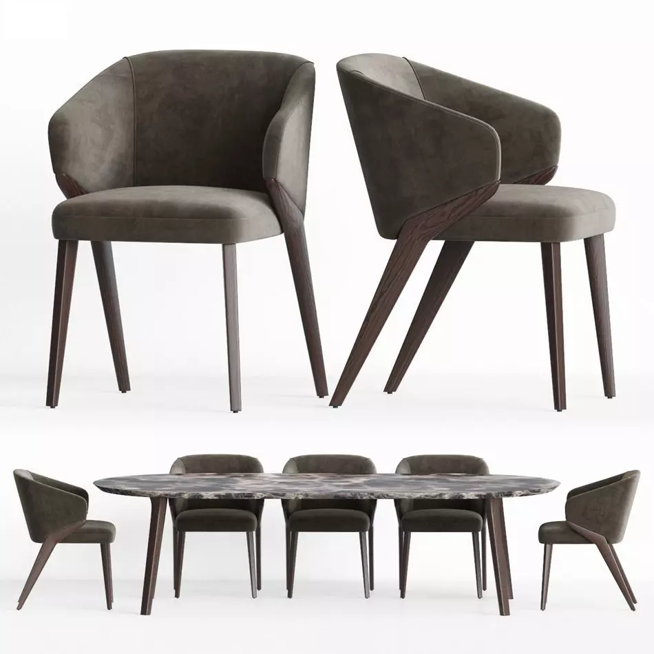 Dining Set 14 3D model