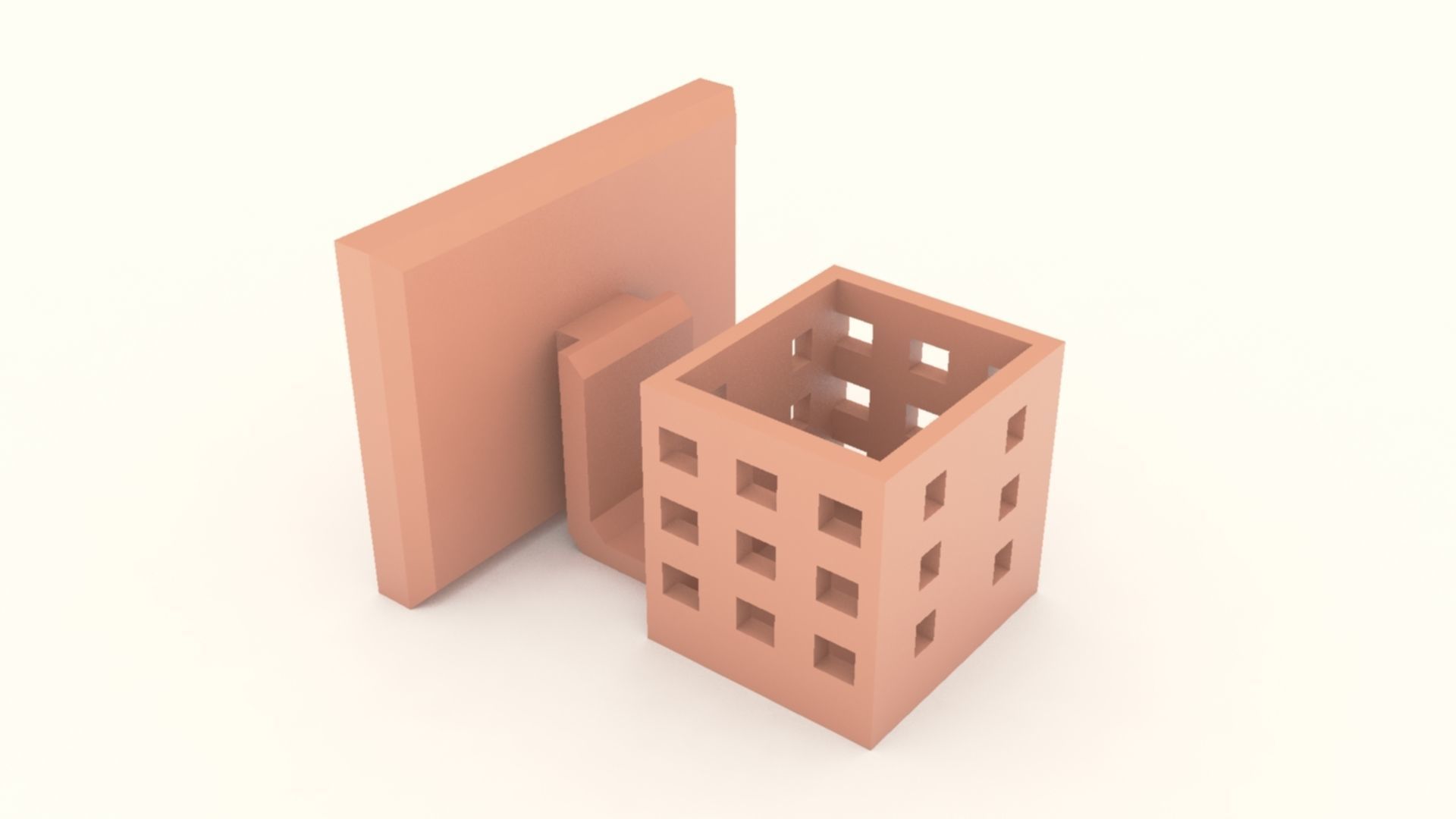 God Is Love Desk Photo frame with Pen holder 3D print model_8