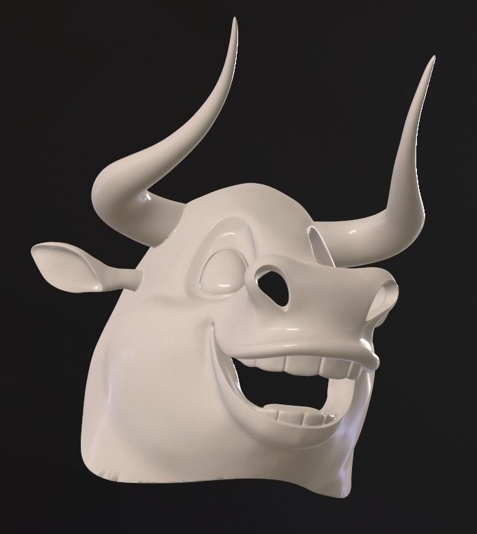 Ferdinand mask 3D print model_7