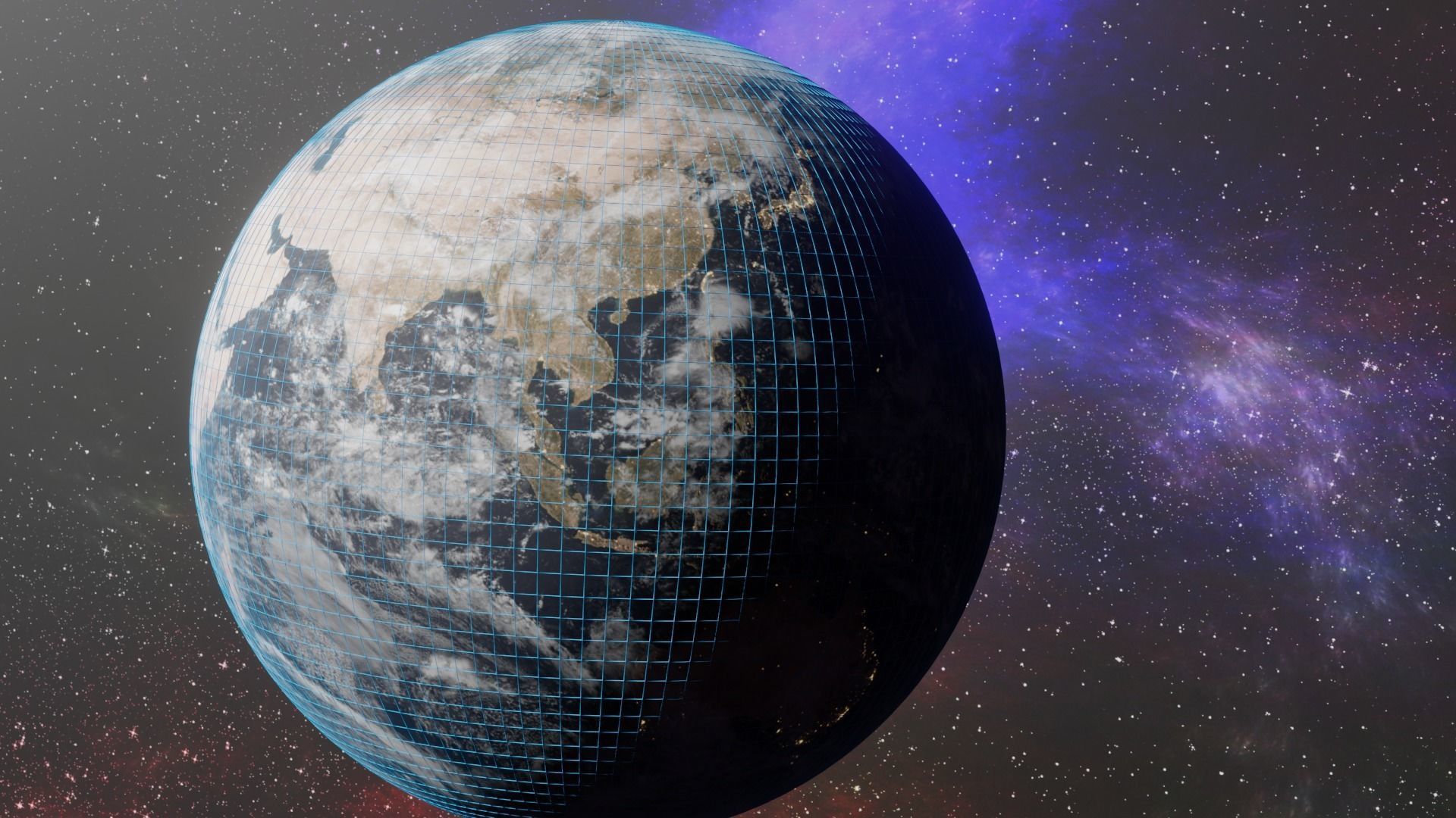 Planet Earth 3D model_2
