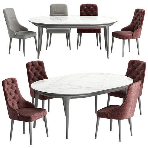OTTI Chair PLAY Table 3D model