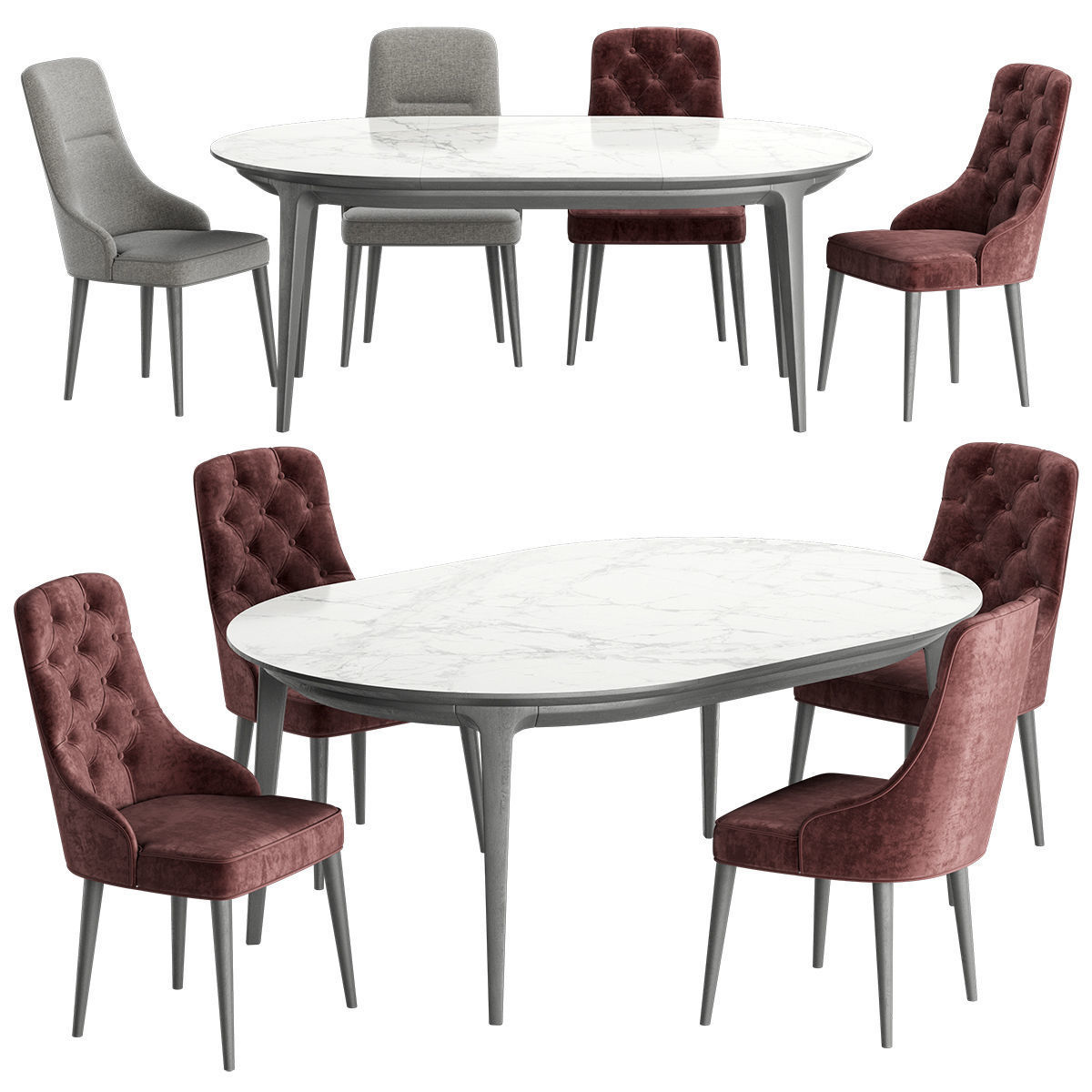 OTTI Chair PLAY Table 3D model_0