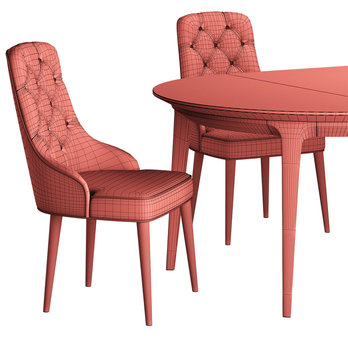 OTTI Chair PLAY Table 3D model_4