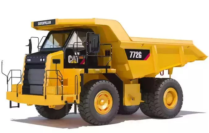 Mining Dump Truck Cat 772G 3D model
