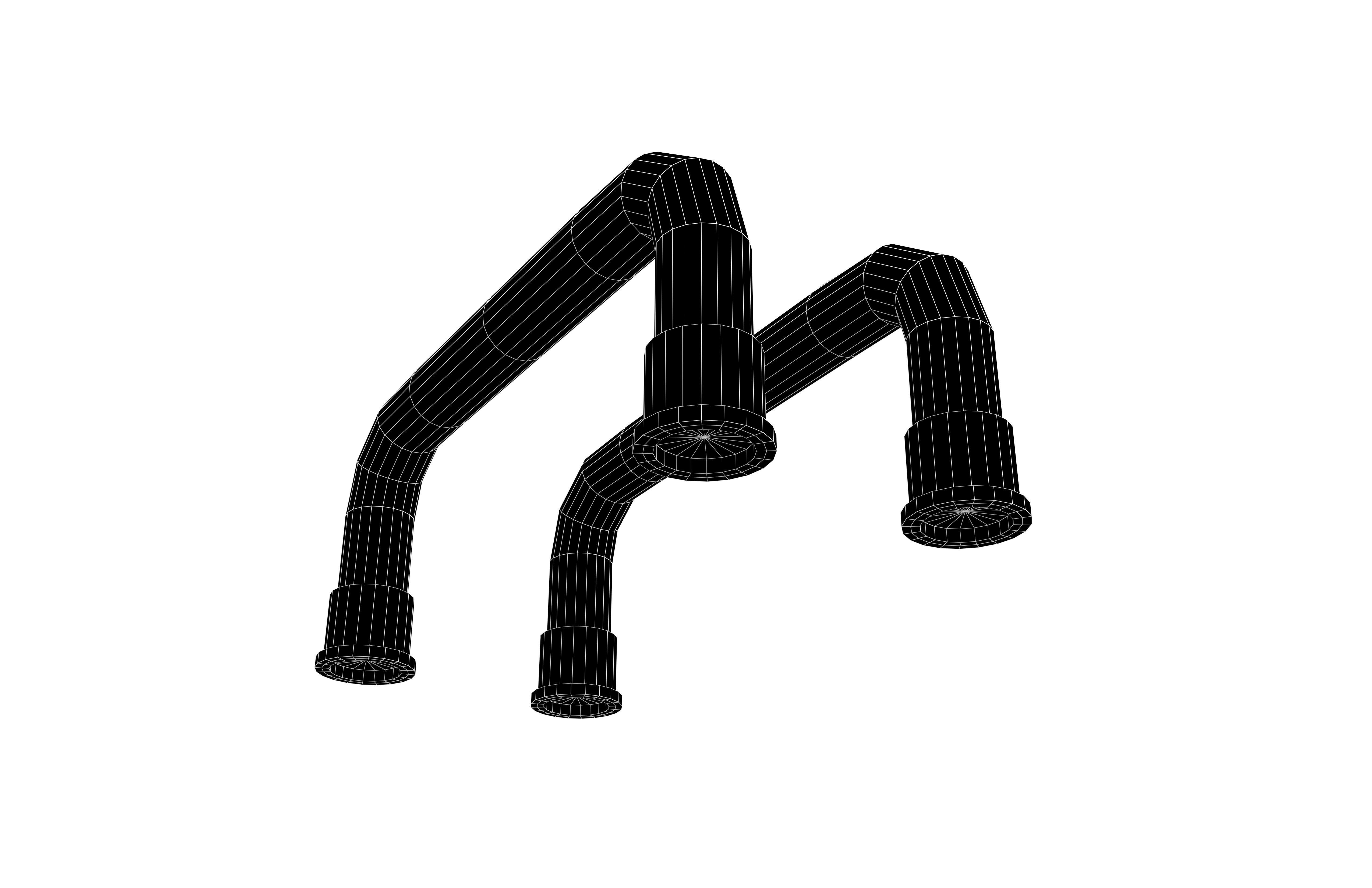 Food Rack v1 001 Low-poly 3D model_7