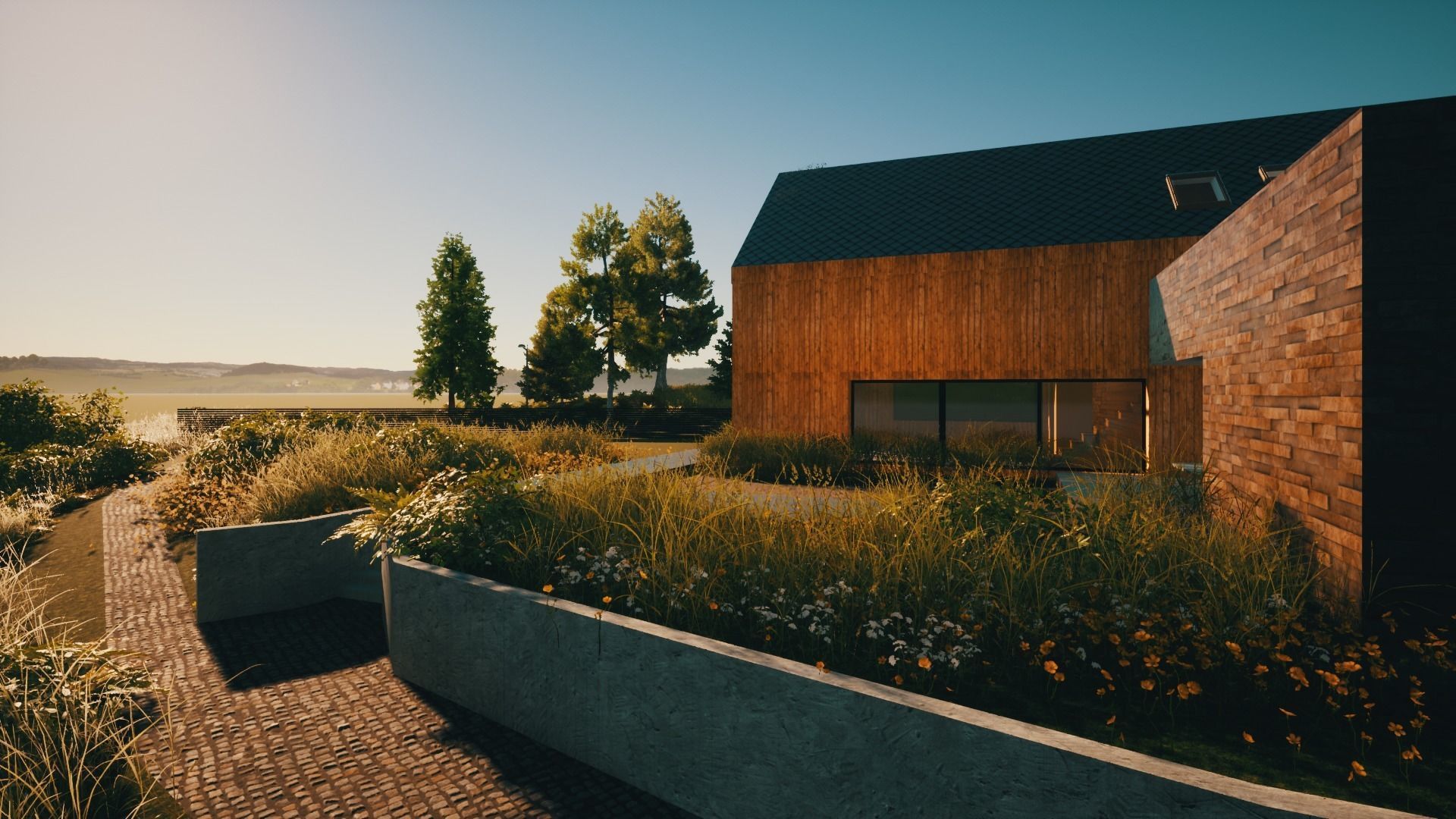 Family house  Archicad 22  3D model 3D model_2