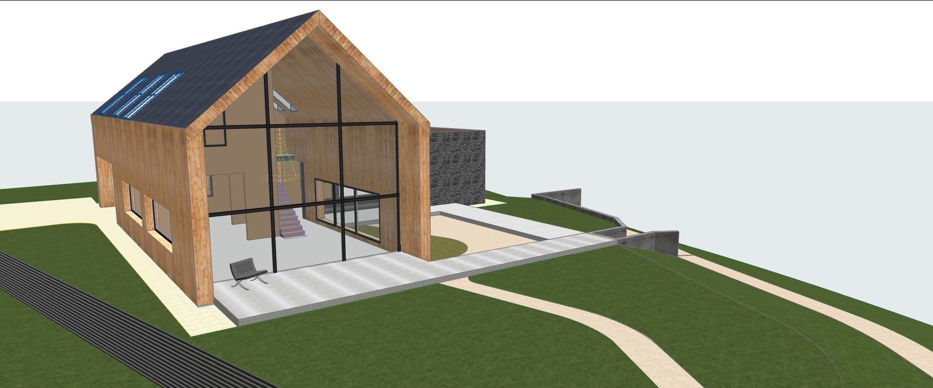 Family house  Archicad 22  3D model 3D model_5