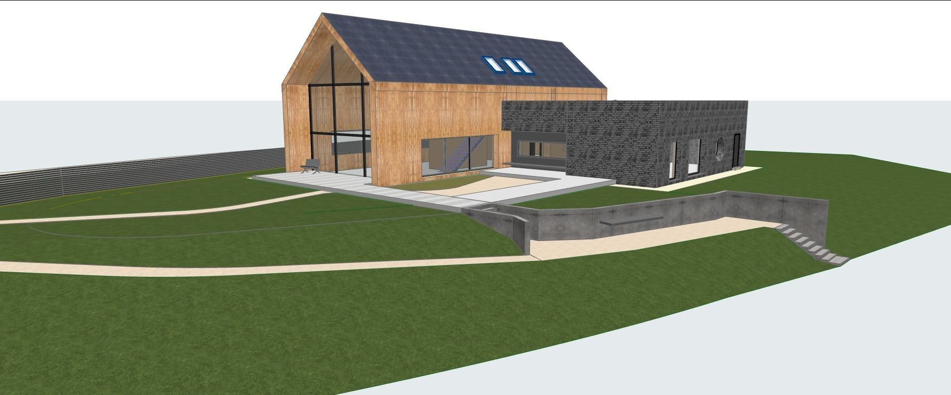 Family house  Archicad 22  3D model 3D model_4