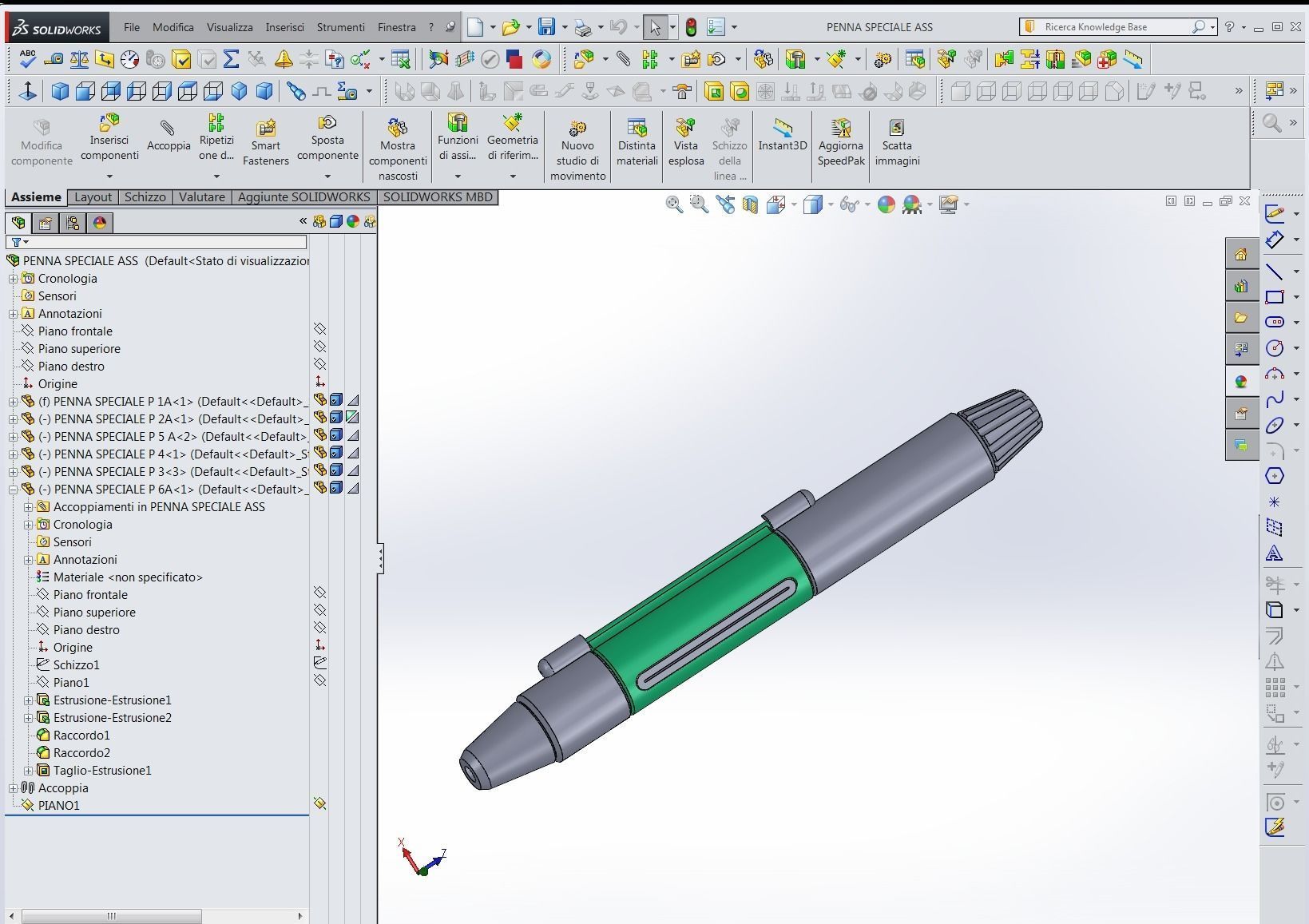 SPY PEN  3D print model_6