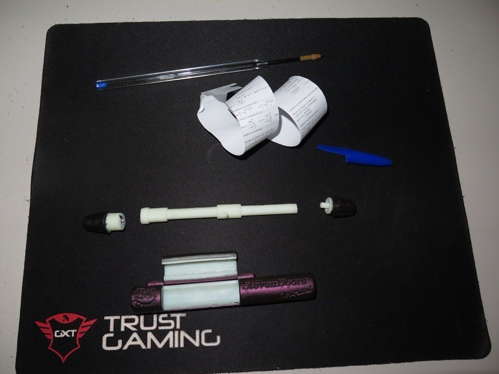 SPY PEN  3D print model_2