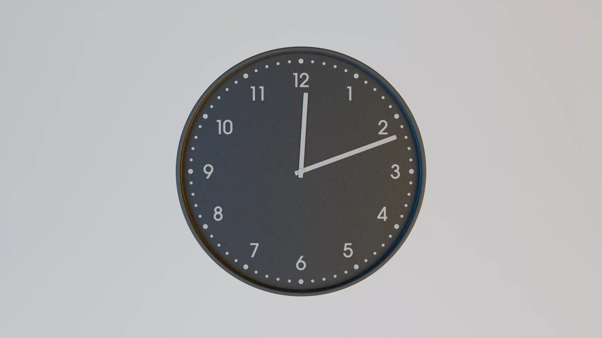 Wall Clock Free 3D model