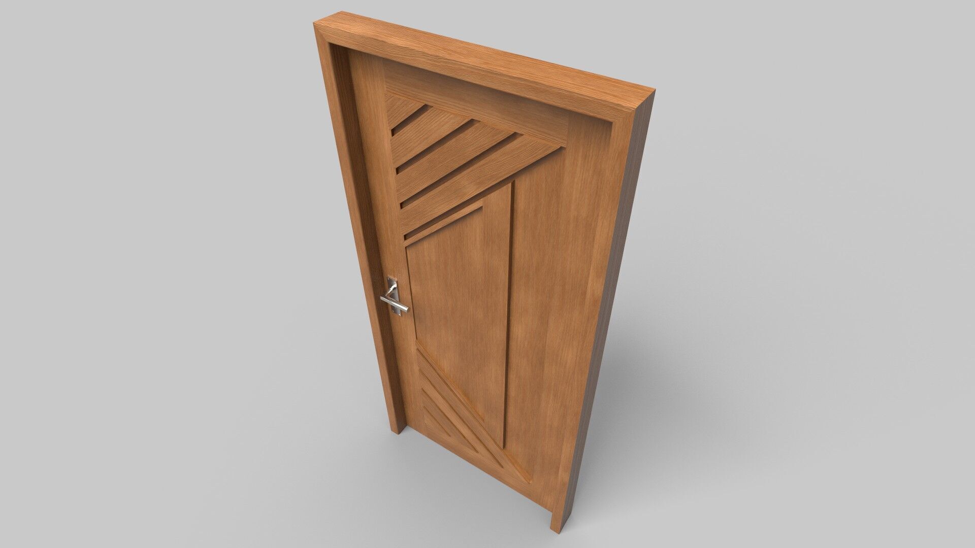 Door CG80 3D model_1