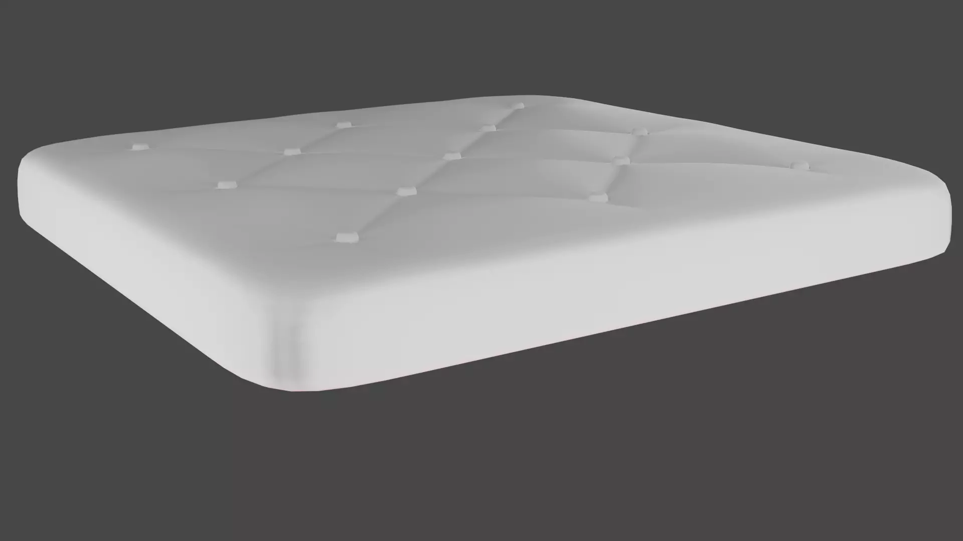 Modern Mattress 3D model_0