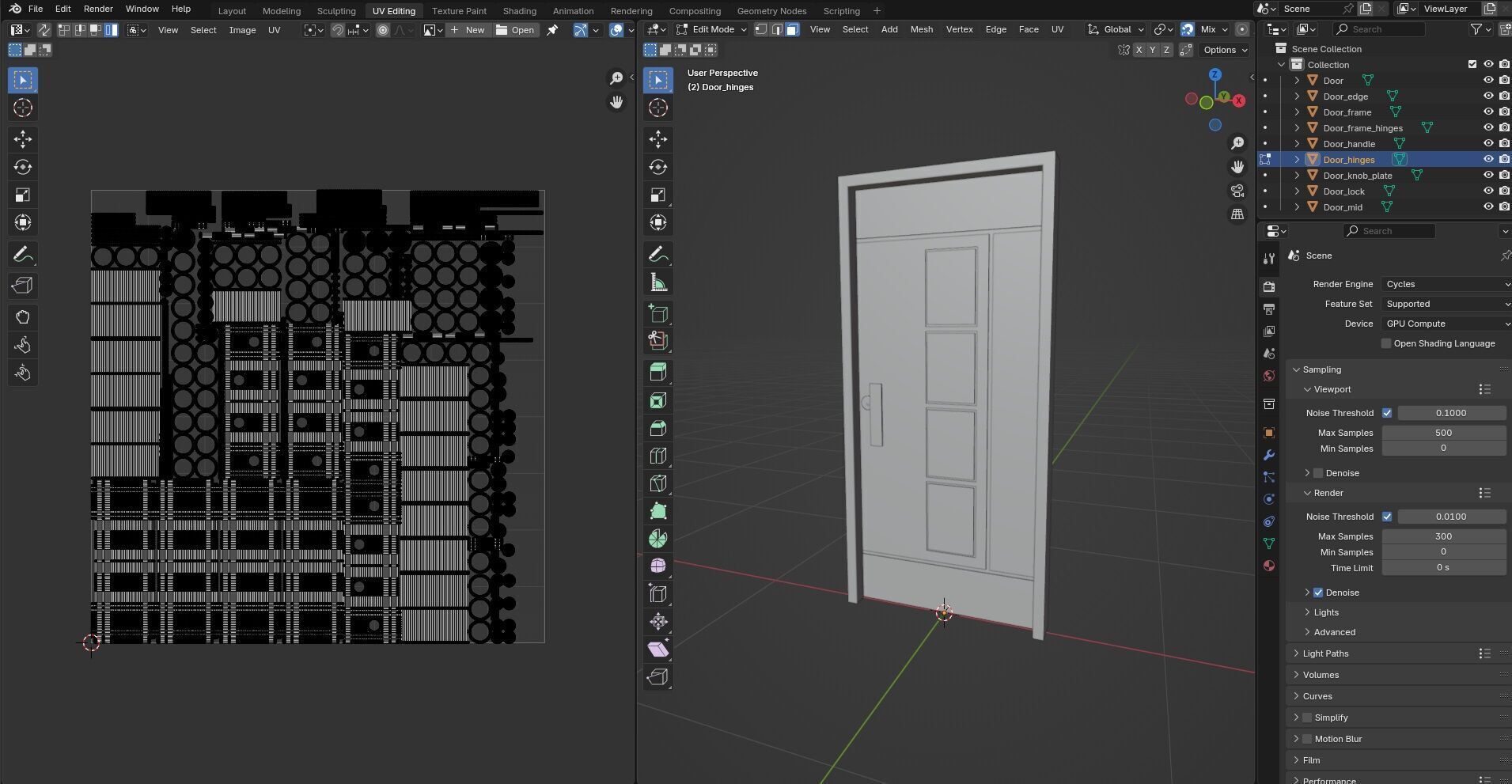 Door CG81 3D model_15