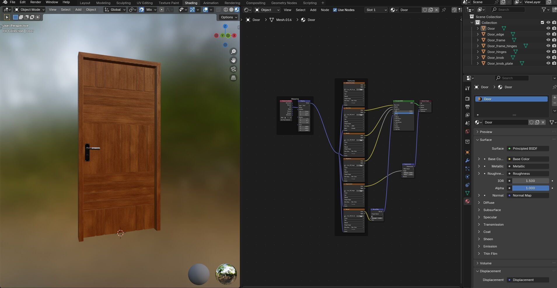 Door CG88 3D model_17
