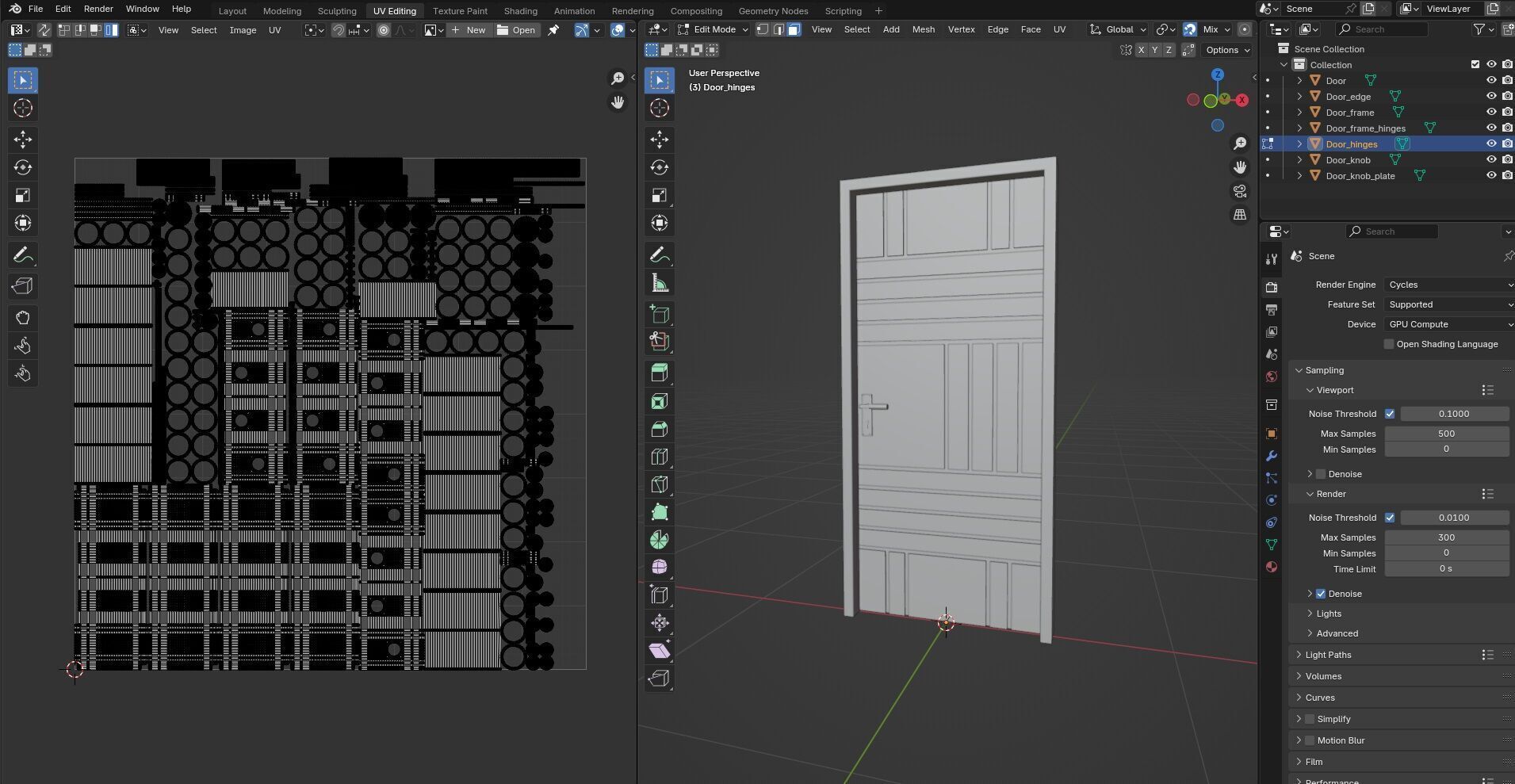 Door CG88 3D model_15