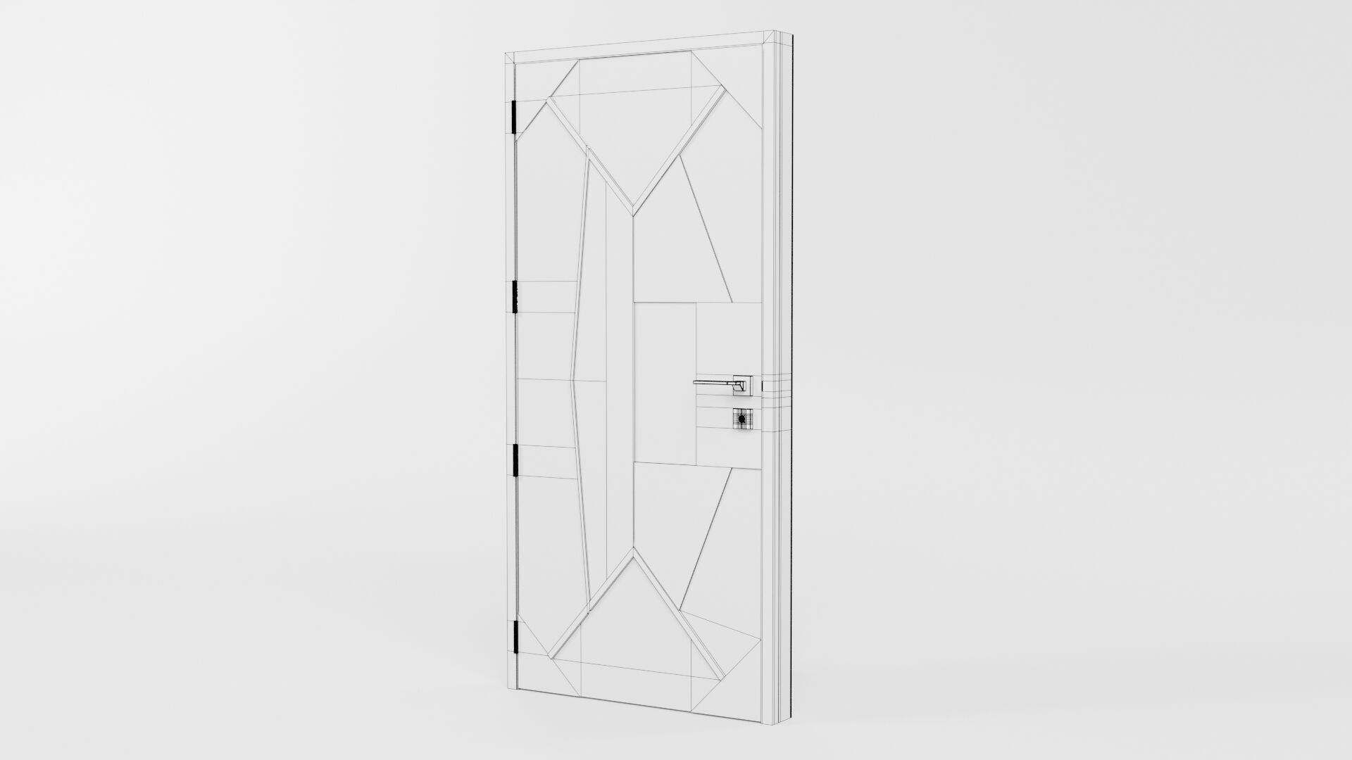 Door CG89 3D model_6