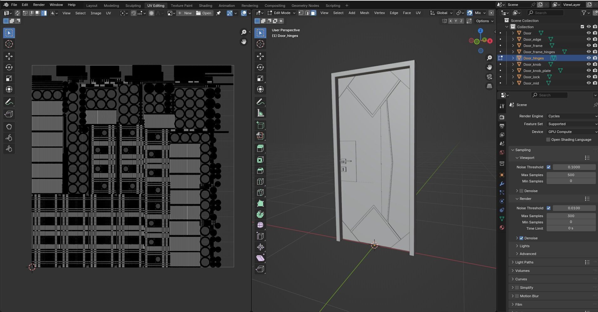 Door CG89 3D model_15