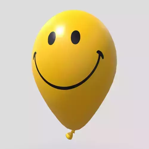 Balloon 4 smiley face