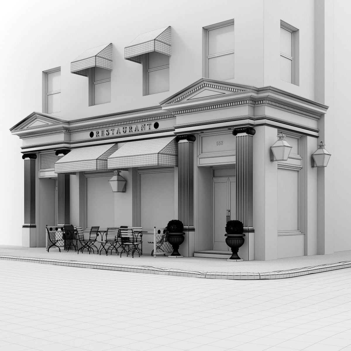 Exterior 01 3D model_8