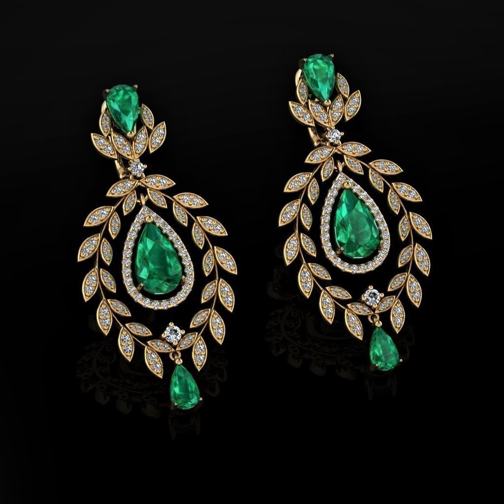 Earrings 13 3D print model_1