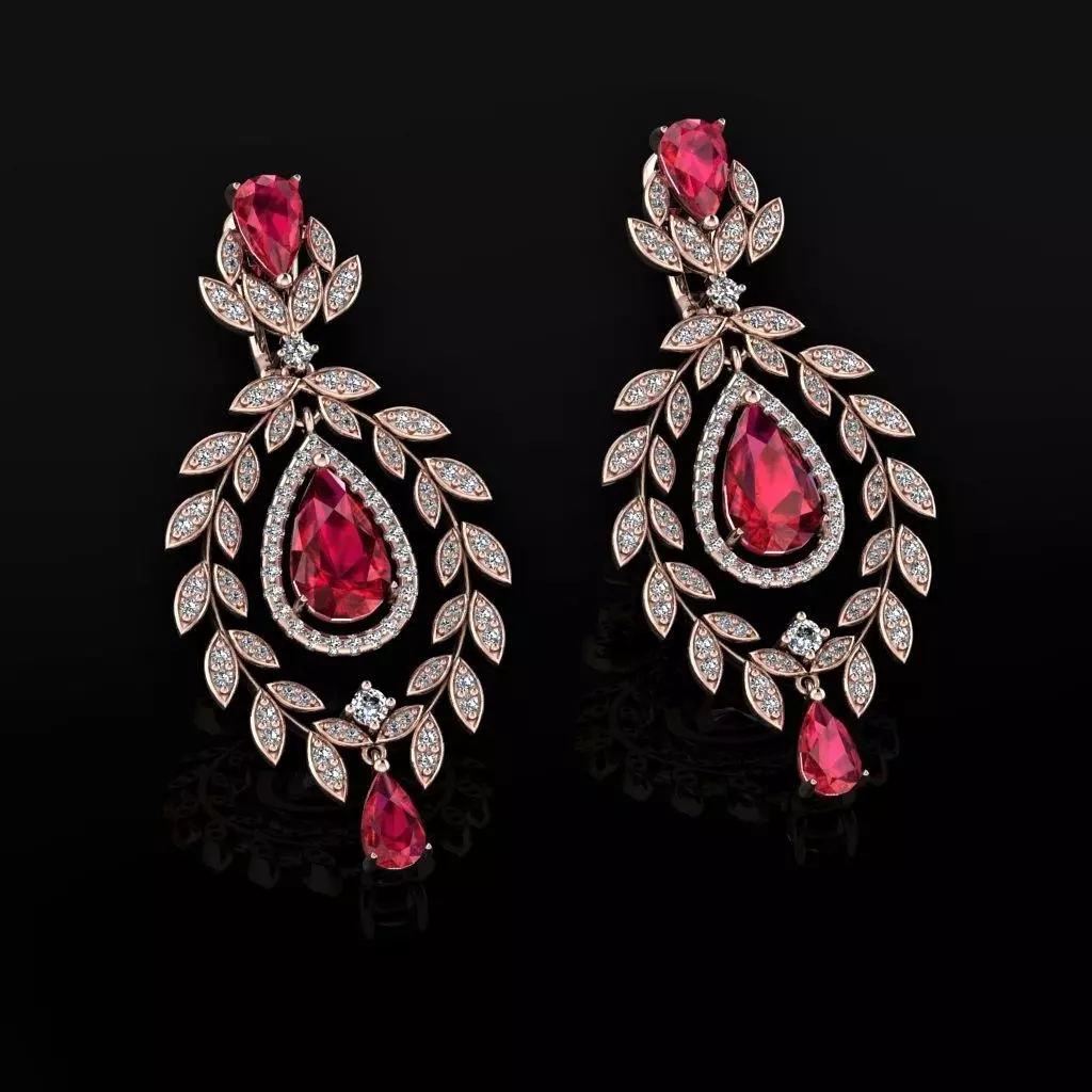 Earrings 13 3D print model_0