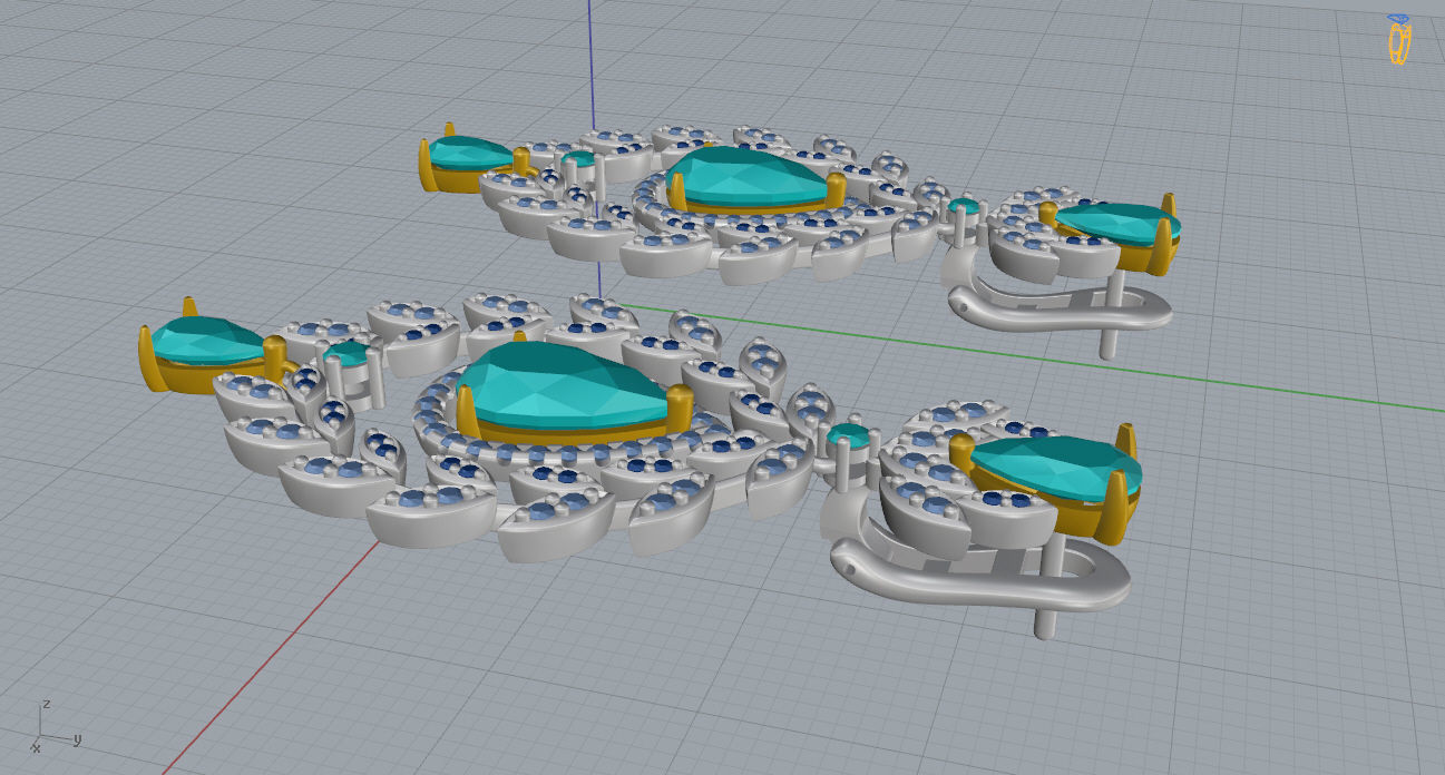 Earrings 13 3D print model_11