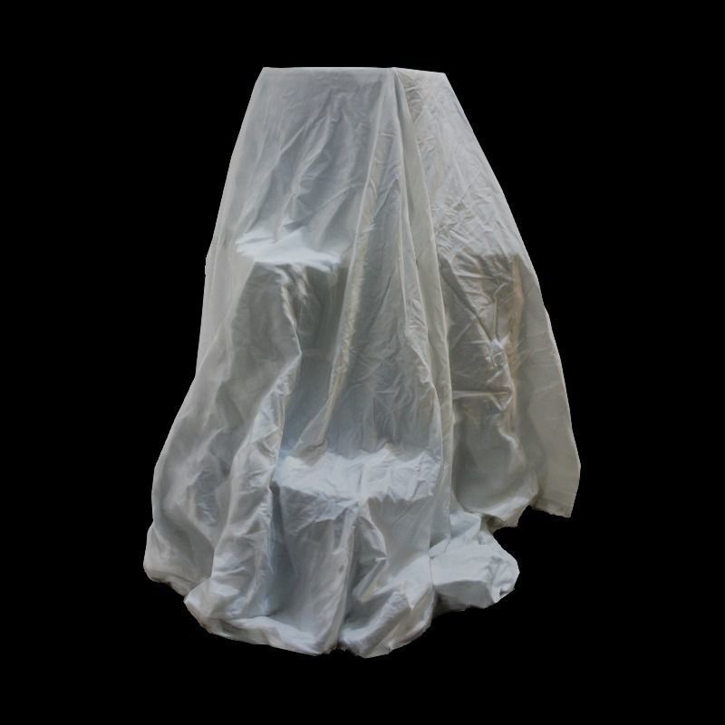 Sheet Covered Crates Or Boxes Low Poly Game Ready Scanned Low-poly 3D model_5