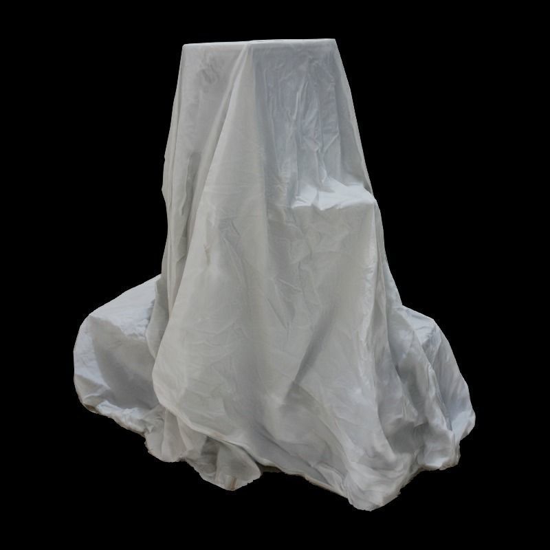 Sheet Covered Crates Or Boxes Low Poly Game Ready Scanned Low-poly 3D model_4