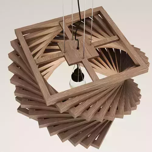 luster 3d model for living room